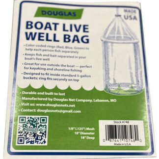 Boat Live Well Bag